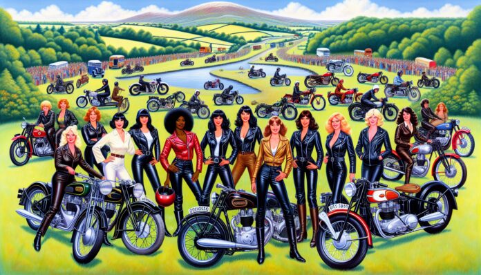 Women and Vintage Motorcycles